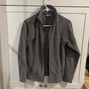 Columbia Women's Charcoal Zip-Up Fleece